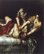 Artemisia  Gentileschi judith beheading holofernes oil painting reproduction